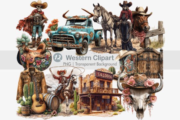Download Wild West Clipart, Western PNG Bundle - Bundle Collection