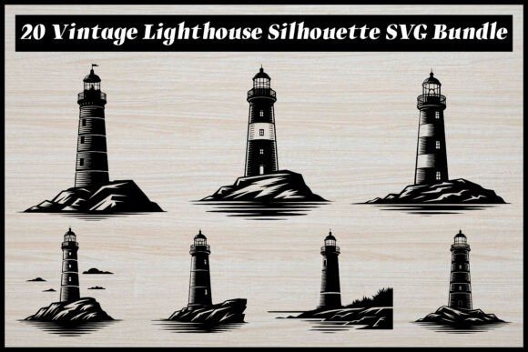 Download 20 Vintage Lighthouse SVG Bundle - Bundle Collection