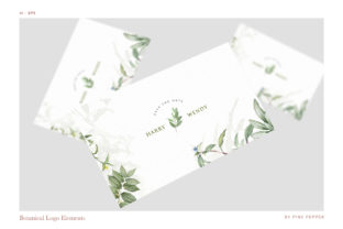 Download Botanical Logo Elements - Logo elements Collection