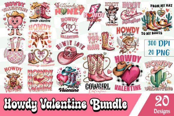 Download Howdy Valentine Sublimation Bundle - Bundle Collection