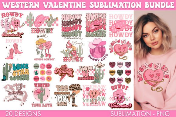 Download Western Valentine's Day PNG Bundle - Bundle Collection