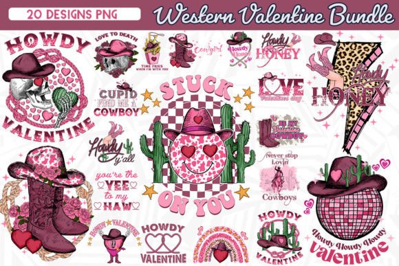 Download Western Valentine Sublimation Bundle - Bundle Collection