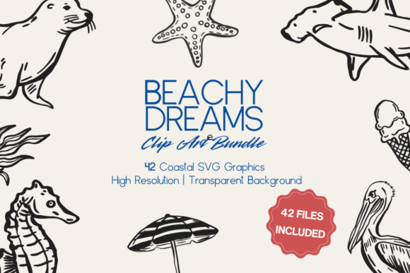 Download Beach SVG Bundle | Coastal Cut Files - Bundle Collection
